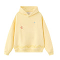 Yellow Trendy Slim-Fit Hoodie